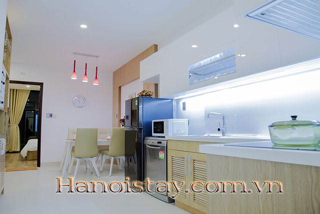 Căn hộ 1 phòng ngủ đầy đủ tiện nghi cho thuê tại Hoàng Quốc Việt, Cầu Giấy 8