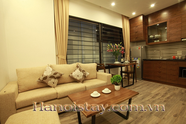 Căn hộ dịch vụ thiết kế hiện đại cho thuê tại quận Cầu Giấy 4