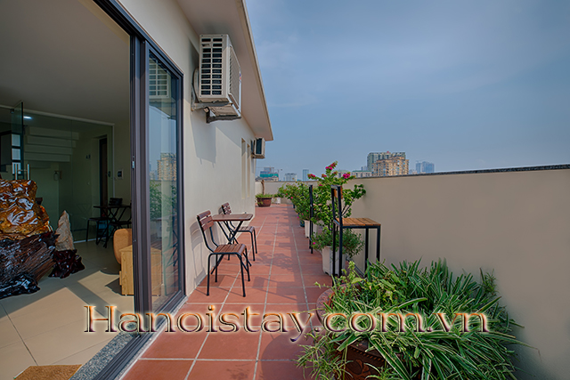 Cho thuê căn hộ dịch vụ 1 phòng ngủ full nội thất ở phố Trung Kính, quận Cầu Giấy 7