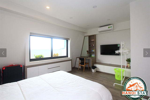 Căn hộ dịch vụ cho thuê tại phố Trần Thái Tông, Cầu Giấy với 2 phòng ngủ và đầy đủ nội thất 9