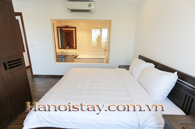 Căn hộ dịch vụ 2 phòng ngủ full nội thất cho thuê gần công viên Cầu Giấy 6