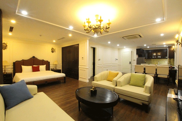 Căn hộ dịch vụ siêu đẹp, an ninh, dành cho người đẳng cấp quận tại Hai Bà Trưng 6