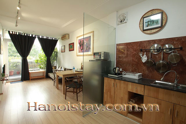 Căn hộ dịch vụ tiện nghi, nội thất Châu Âu, giao thông thuận tiện gần hồ Thiền Quang 9