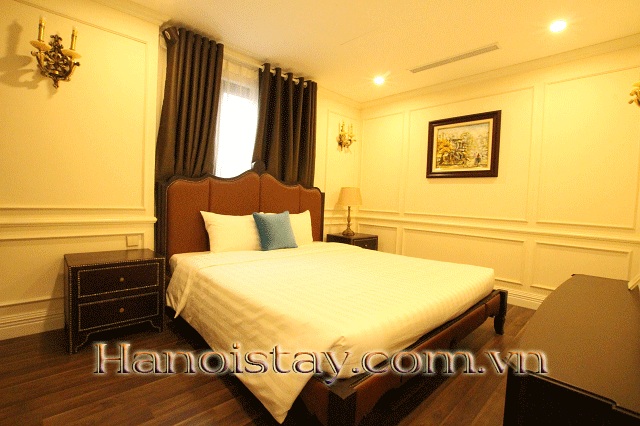 Cho thuê căn hộ đẳng cấp, nội thất Châu Âu, gần Vincom Tower 9