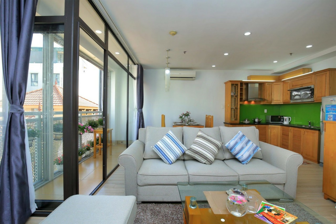 Căn hộ dịch vụ 2 phòng ngủ mới cho người nước ngoài thuê gần Hồ Ngọc Khánh, quận Ba Đình 3