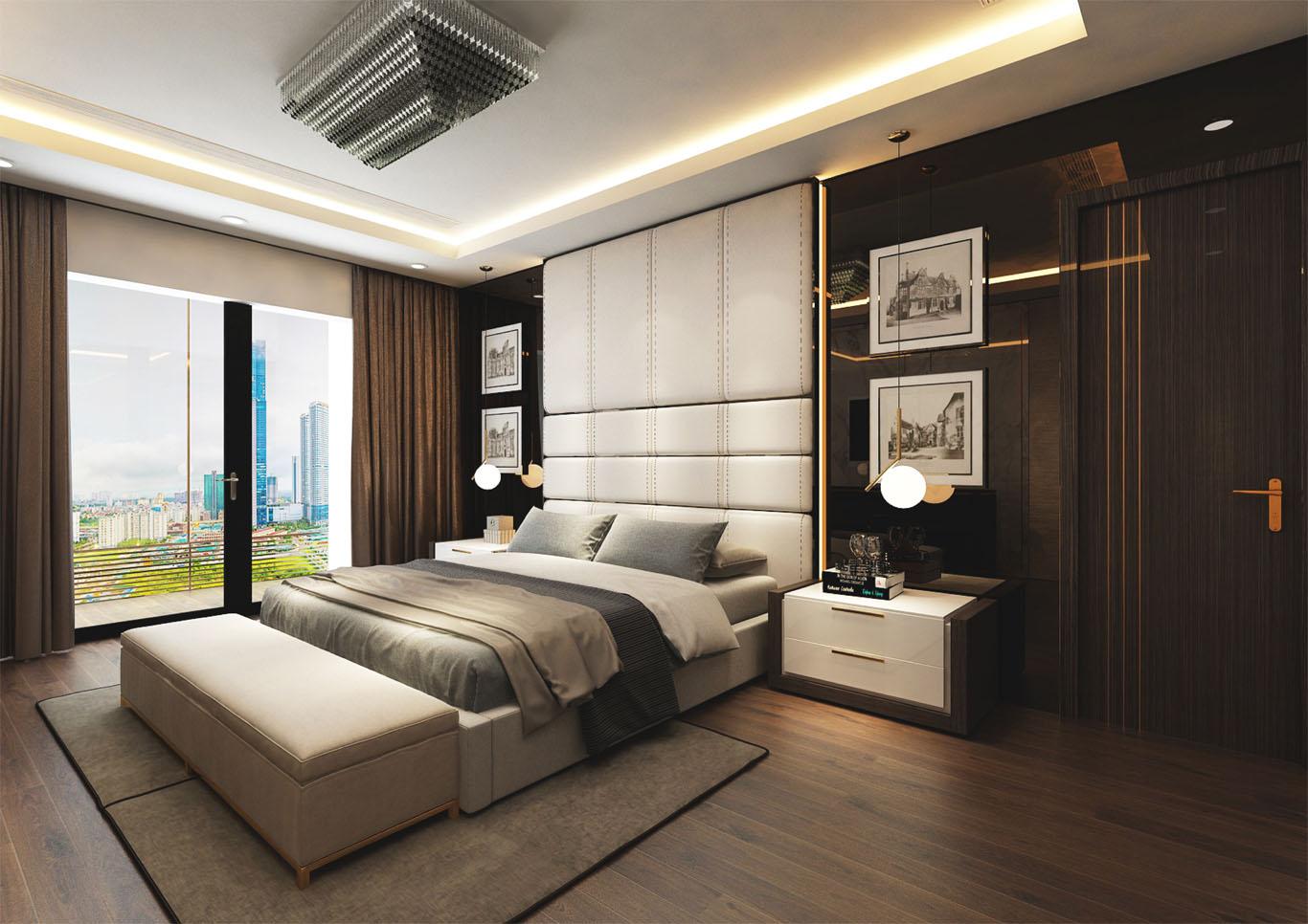Căn hộ 2 và 3 phòng ngủ tại Sunshine Center 16 Phạm Hùng cho thuê full nội thất cao cấp 1
