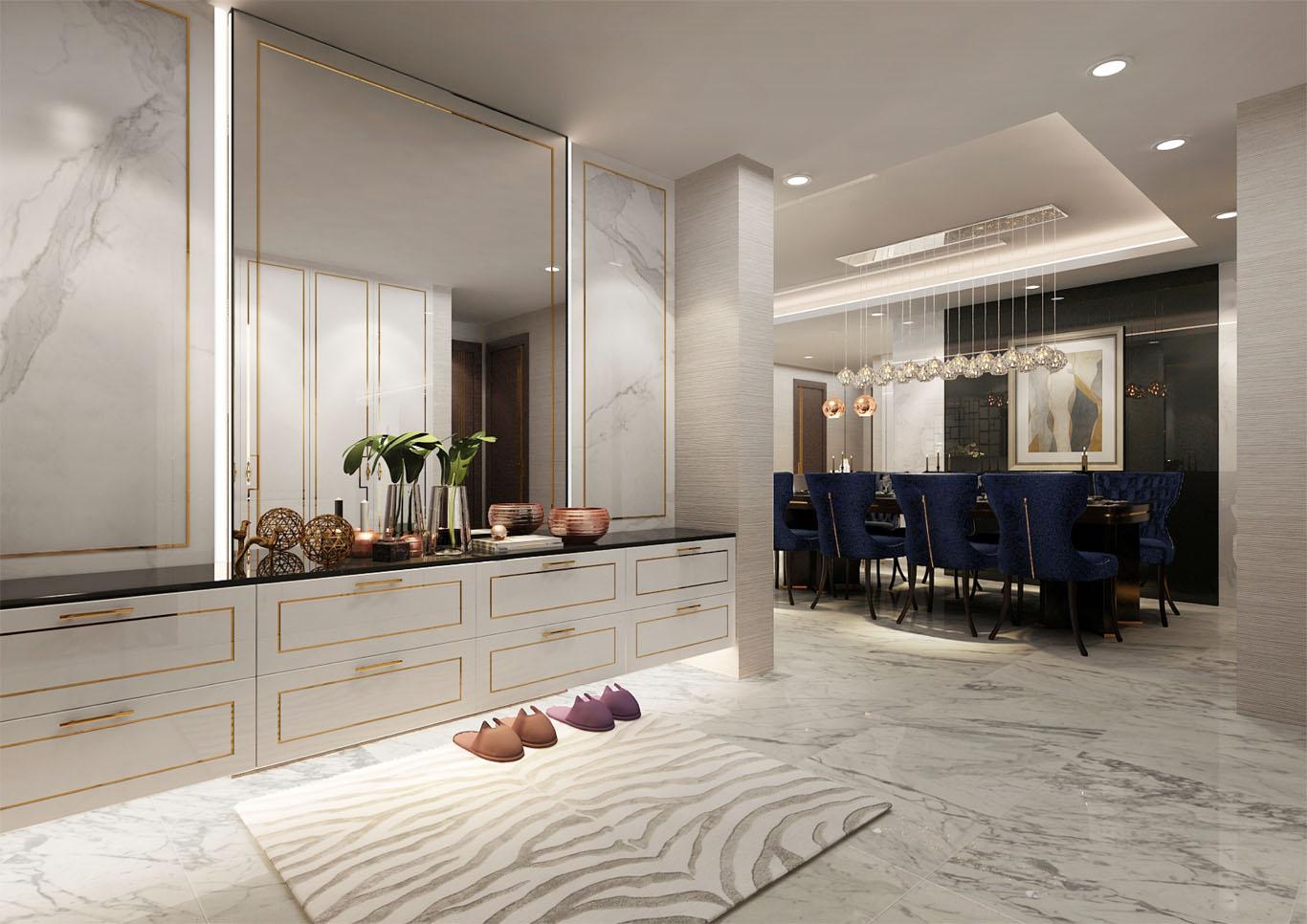 Căn hộ 2 và 3 phòng ngủ tại Sunshine Center 16 Phạm Hùng cho thuê full nội thất cao cấp 6