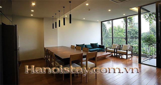 Căn hộ dịch vụ 2 ngủ với ban công tuyệt đẹp và thoáng cho thuê tại Đặng Thai Mai, Tây Hồ 5