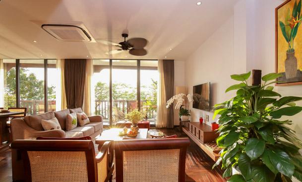 Căn hộ 3 phòng ngủ cao cấp có view Hồ cho thuê tại phố Yên Phụ, quận Tây Hồ 4