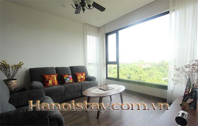 Cho thuê căn hộ Douplex 3 phòng ngủ tại khu vực Tây Hồ, vị trí rất yên tĩnh, full nội thất 9