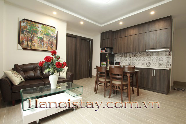 Cho thuê căn hộ dịch vụ 2 phòng ngủ hiện đại mới xây quận Tây Hồ, Hà Nội 10