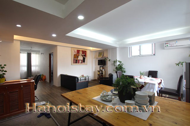 Căn hộ dịch vụ gần Đại sứ quán Mỹ cho thuê với 2 phòng ngủ full nội thất sang trọng 3