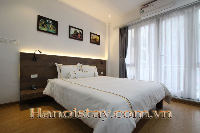 Căn hộ Studio đầy đủ nội thất, mới hoàn thiện cho thuê tại Lê Văn Hưu, Hoàn Kiếm 1