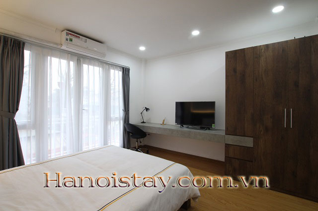 Căn hộ Studio đầy đủ nội thất, mới hoàn thiện cho thuê tại Lê Văn Hưu, Hoàn Kiếm 3