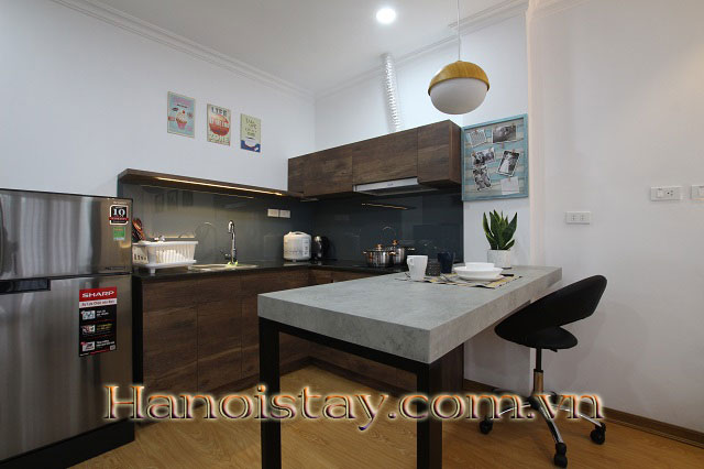 Căn hộ Studio đầy đủ nội thất, mới hoàn thiện cho thuê tại Lê Văn Hưu, Hoàn Kiếm 5