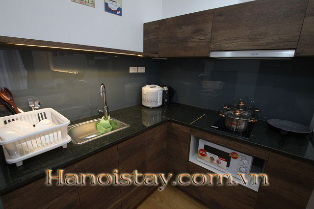 Căn hộ Studio đầy đủ nội thất, mới hoàn thiện cho thuê tại Lê Văn Hưu, Hoàn Kiếm 6