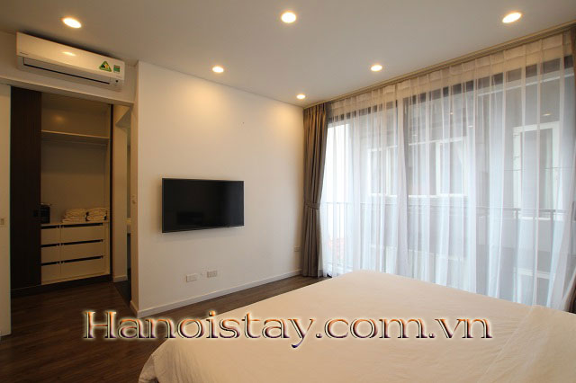 Căn hộ Dupplex cao cấp 3 phòng ngủ cho người nước ngoài thuê tại tầng thượng quận Tây Hồ 10