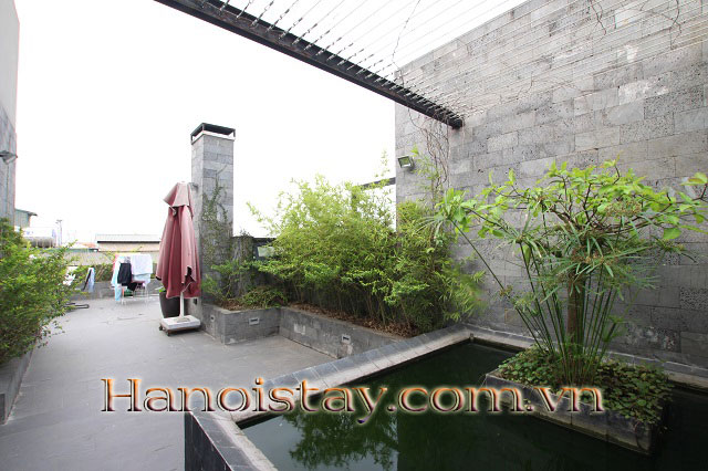 Căn hộ Dupplex cao cấp 3 phòng ngủ cho người nước ngoài thuê tại tầng thượng quận Tây Hồ 9
