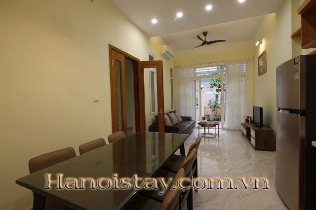 Cho thuê nhà riêng 4 tầng, 3 phòng ngủ full nội thất mới và hiện đại tại quận Tây Hồ 6
