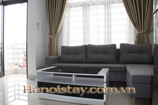 Căn hộ dịch vụ nội thất mới cho thuê tại phố Âu Cơ, Tây Hồ, có sân thượng đẹp, giá hạt rẻ 2