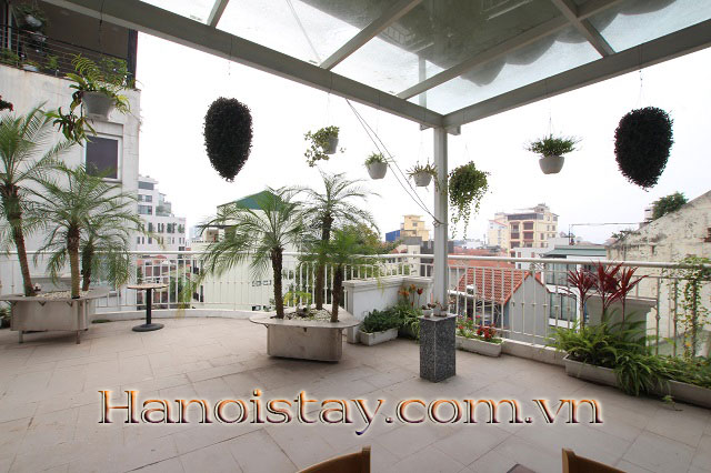 Căn hộ Studio 40m quận Tây Hồ cho người nước ngoài thuê, ban công thoáng mát 10