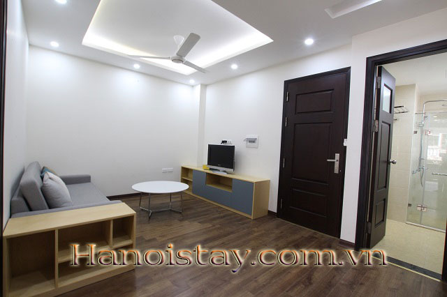 Tòa nhà còn duy nhất một căn hộ full đồ, có ban công cho thuê gần Văn Miếu Quốc Tử Giám 9