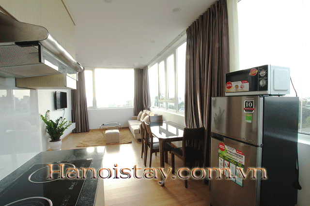 Căn hộ full dịch vụ và nội thất cho thuê tại Tây Hồ, view thoáng và tràn ngập ánh sáng tự nhiên 8
