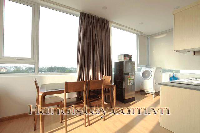 Căn hộ full dịch vụ và nội thất cho thuê tại Tây Hồ, view thoáng và tràn ngập ánh sáng tự nhiên 1