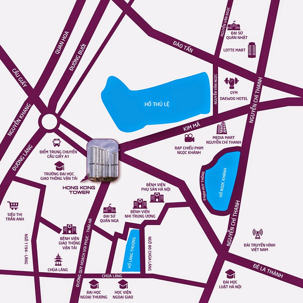 Căn hộ chung cư chính chủ ở Hongkong Tower cho thuê với nội thất cao cấp, tầng 15 view đẹp 1