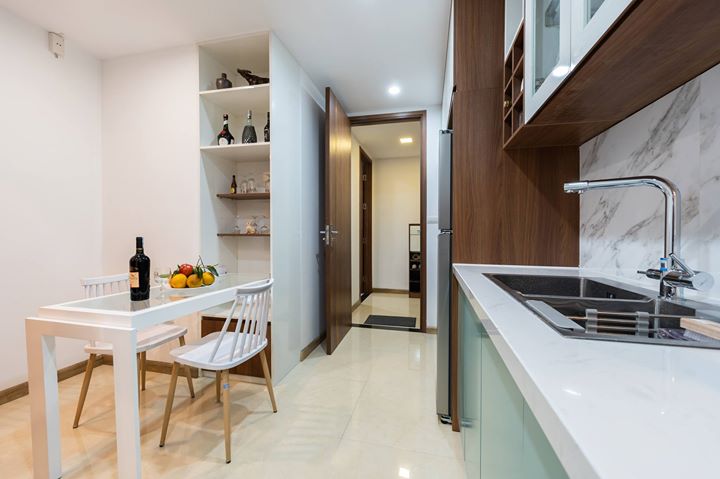 Căn hộ 1 phòng ngủ full đồ mới, view cực đẹp cho thuê tại Sun Grand City - Ancora Residence 4