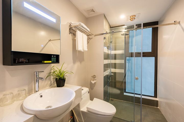 Căn hộ 1 phòng ngủ full đồ mới, view cực đẹp cho thuê tại Sun Grand City - Ancora Residence 7