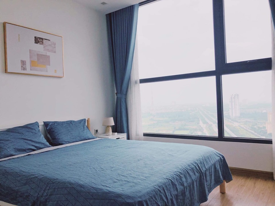 Căn hộ 3 phòng ngủ tầng 32 cho người nước ngoài thuê giá rẻ tại Vinhome GreenBay 8