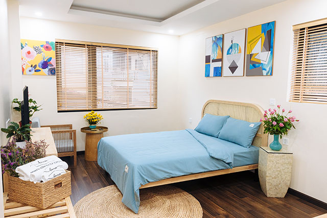 Cho thuê căn hộ giá rẻ, thiết kế mới lạ và đấy đủ nội thất tại Giang Văn Minh, Ba Đình 3
