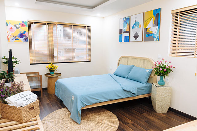 Cho thuê căn hộ giá rẻ, thiết kế mới lạ và đấy đủ nội thất tại Giang Văn Minh, Ba Đình 6