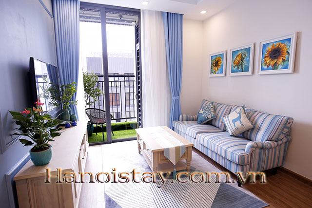 Cho thuê giá rẻ căn hộ 2 ngủ tại Vinhomes Gardenia, nội thất đầy đủ, view cực thoáng 1