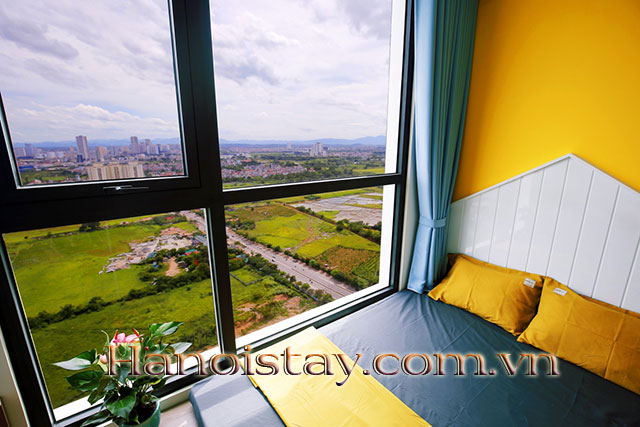 Cho thuê giá rẻ căn hộ 2 ngủ tại Vinhomes Gardenia, nội thất đầy đủ, view cực thoáng 4