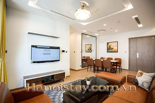 Căn hộ 3 phòng ngủ tầng cao, view tuyệt đẹp cho người nước ngoài thuê tại Vinhomes Metropolis, 4
