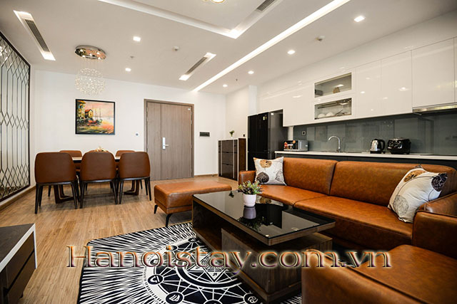 Căn hộ 3 phòng ngủ tầng cao, view tuyệt đẹp cho người nước ngoài thuê tại Vinhomes Metropolis, 6