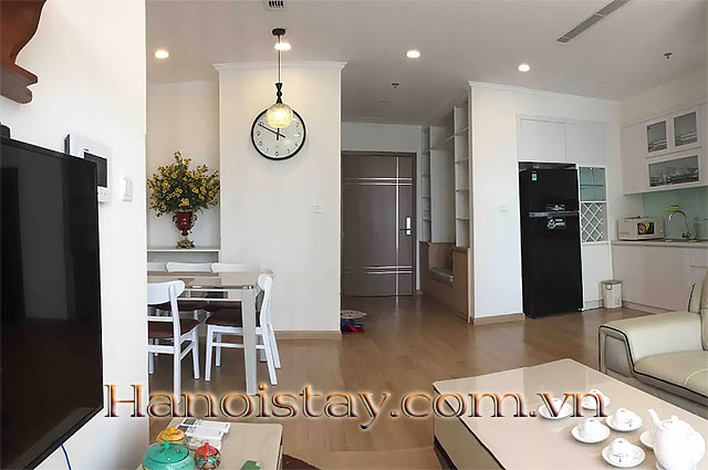 Căn hộ tại Vinhomes Gardenia cho thuê giá rẻ nhất, với 2 phòng ngủ full đồ hiện đại 1