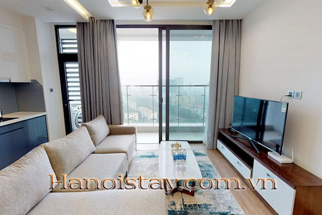 Căn hộ với 3 phòng ngủ cao cấp tại M1 Vinhomes Metropolis cho thuê dài hạn và ngắn hạn 2