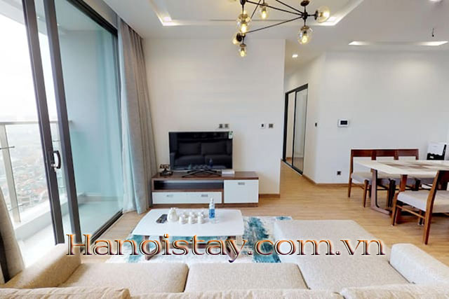 Căn hộ với 3 phòng ngủ cao cấp tại M1 Vinhomes Metropolis cho thuê dài hạn và ngắn hạn 9