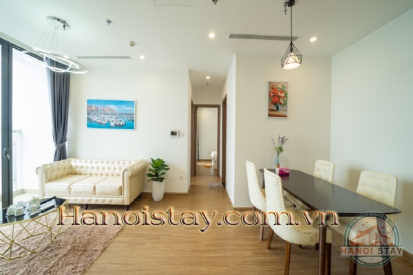 Chiêm ngưỡng thiết kế ấn tượng trong căn hộ cao cấp VINHOMES SKYLAKE 02 PN cho thuê 9