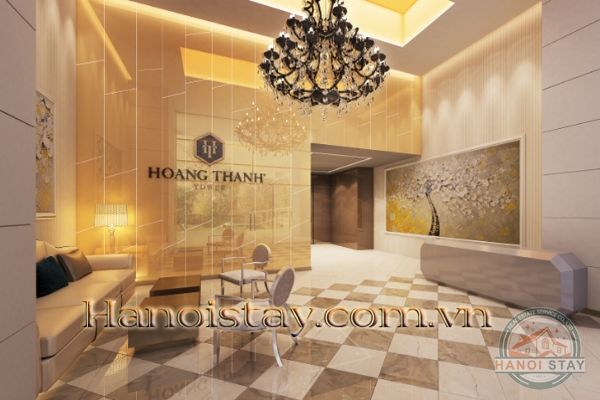 Căn hộ dịch vụ Hoàng Thành Tower thiết kế sang trọng, hiện đại, thượng lưu 7