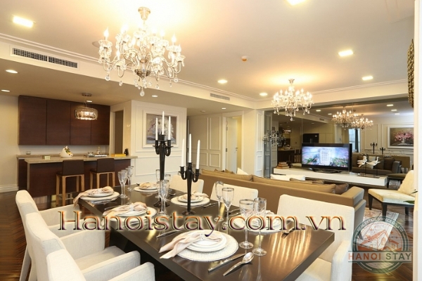 Căn hộ dịch vụ Hoàng Thành Tower thiết kế sang trọng, hiện đại, thượng lưu 12