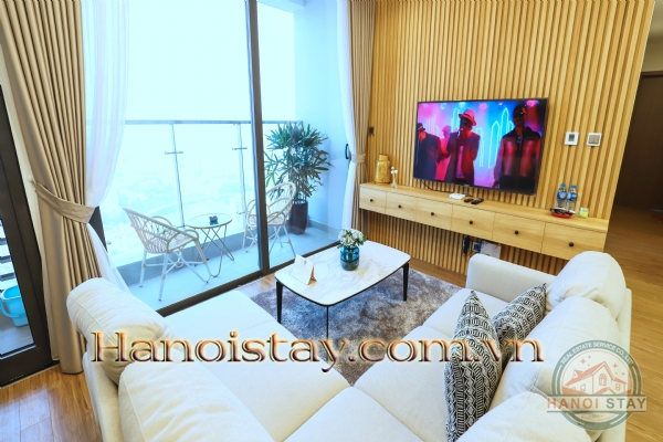 Căn hộ full đồ với 4 phòng ngủ view Hồ cho thuê tại Vinhome Metropolis, 29 Liễu Giai 4