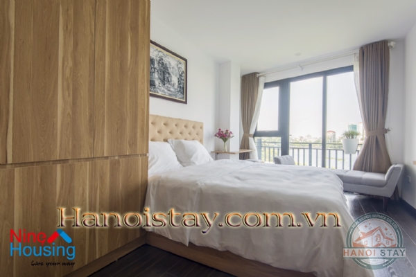 Cho thuê Studio view Hồ Trúc Bạch với nội thất hoàn toàn mới, giá cạnh tranh 5