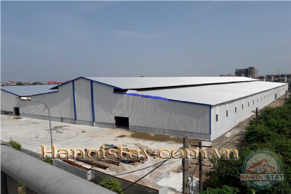 Cho thuê 2000 m2 kho tại Kim Nỗ, Đông Anh, Hà Nội làm kho xưởng và văn phòng 3
