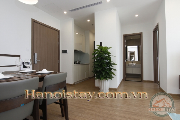 Căn hộ Vinhome Skylake, Phạm Hùng, Mỹ Đình cho thuê full nội thất, 2 phòng ngủ 9