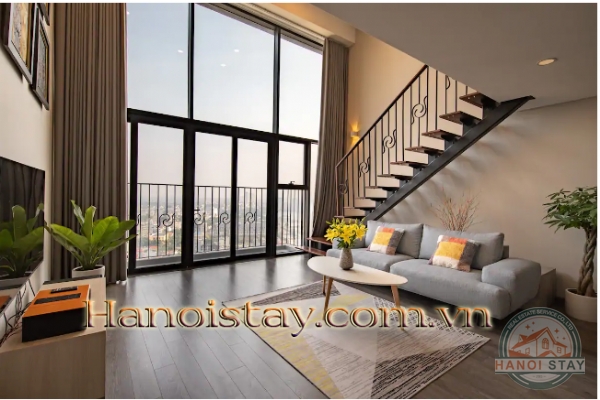 Cho thuê căn hộ chung cư cao cấp douplex view Hồ Tây và sông Hồng 2