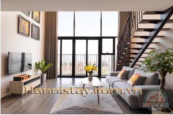 Cho thuê căn hộ chung cư cao cấp douplex view Hồ Tây và sông Hồng 3